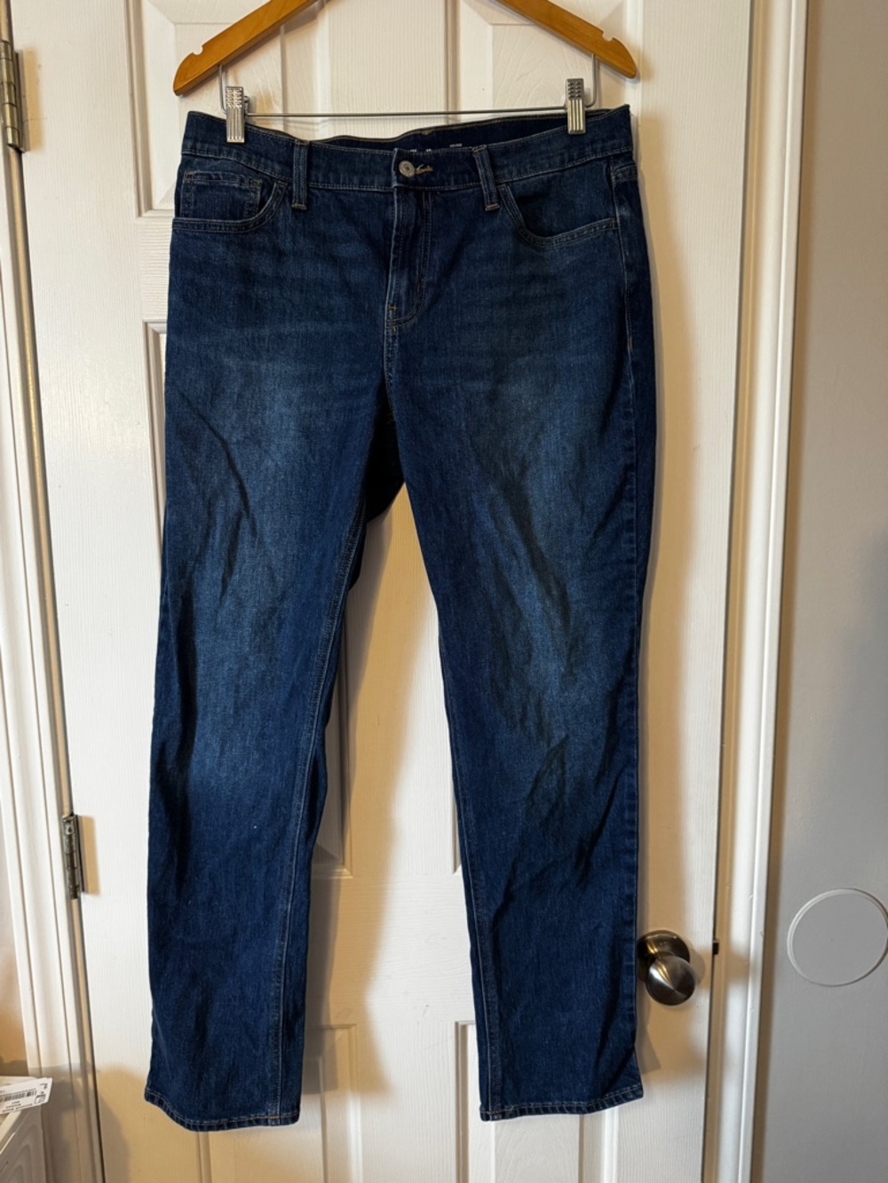 Old Navy Mid-Rise Wow Boyfriend Jeans Dark Wash - Size 10
